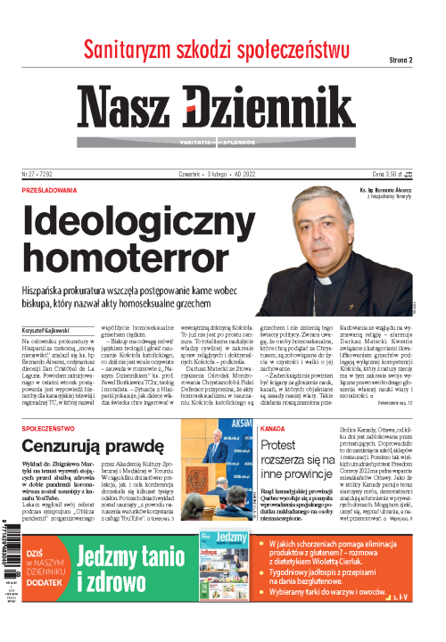 Nasz Dziennik z dnia 03.02.2022 wydanie PDF