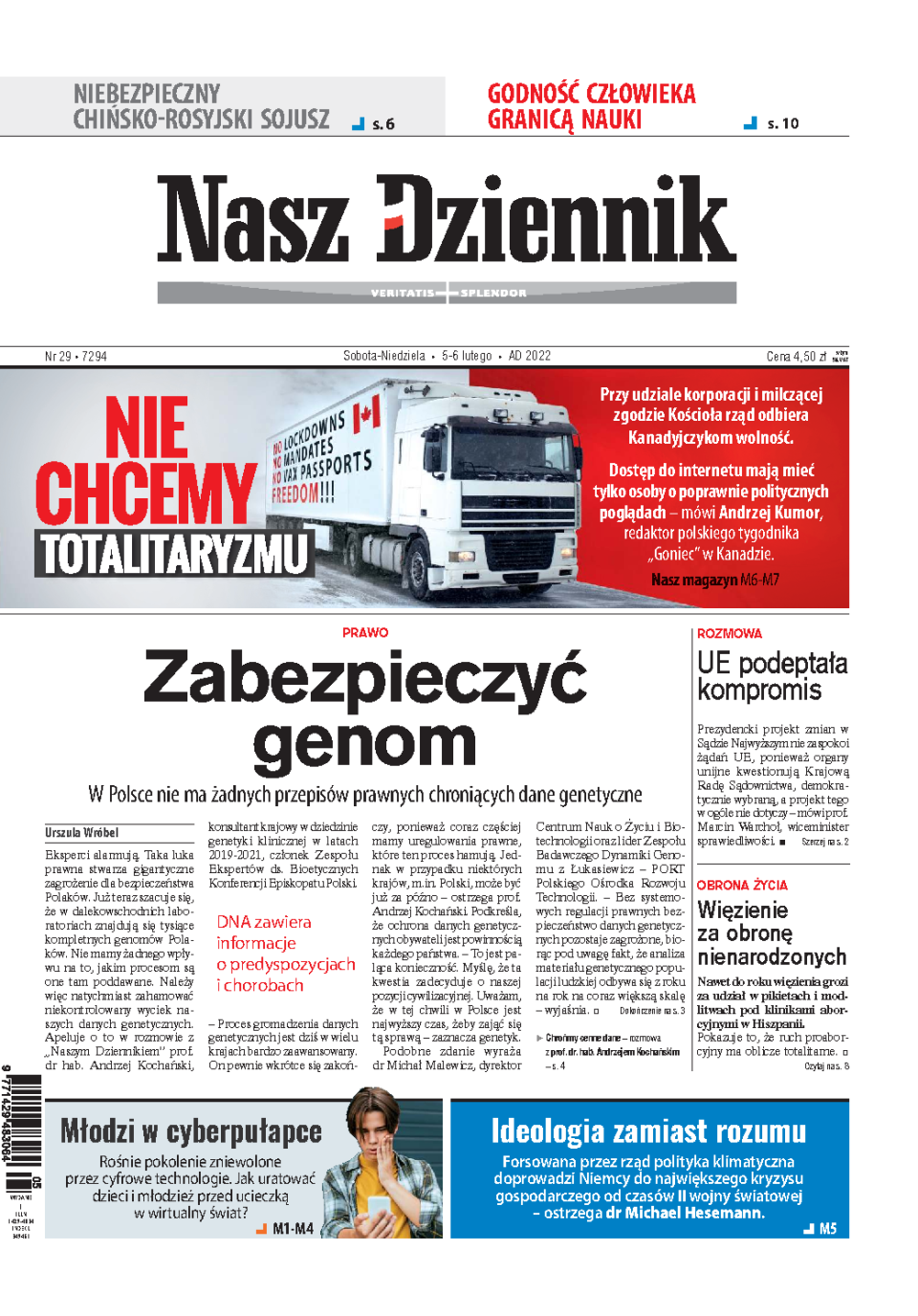 Nasz Dziennik z dnia 05.02.2022 wydanie PDF