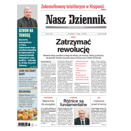 Nasz Dziennik z dnia 07.02.2022 wydanie PDF