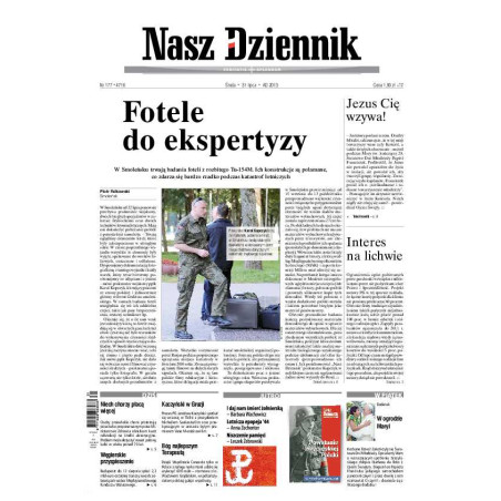 Nasz Dziennik z dnia 31.07.2013 wydanie PDF