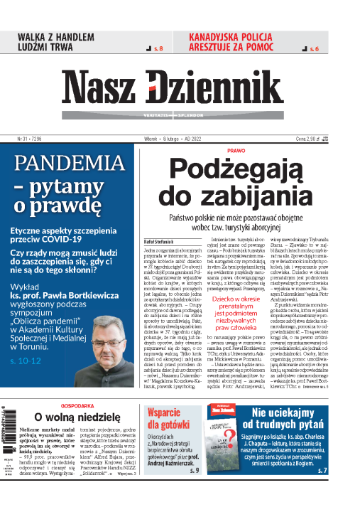 Nasz Dziennik z dnia 08.02.2022 wydanie PDF