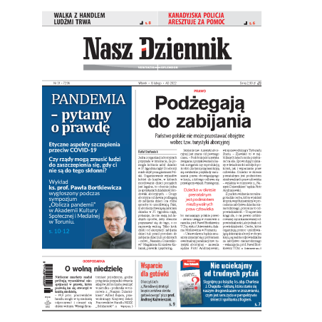 Nasz Dziennik z dnia 08.02.2022 wydanie PDF