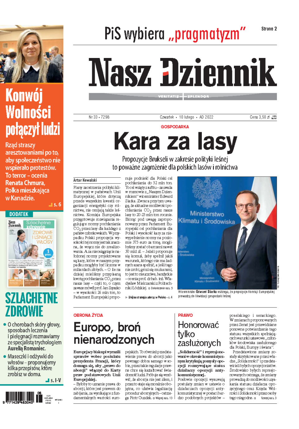 Nasz Dziennik z dnia 10.02.2022 wydanie PDF