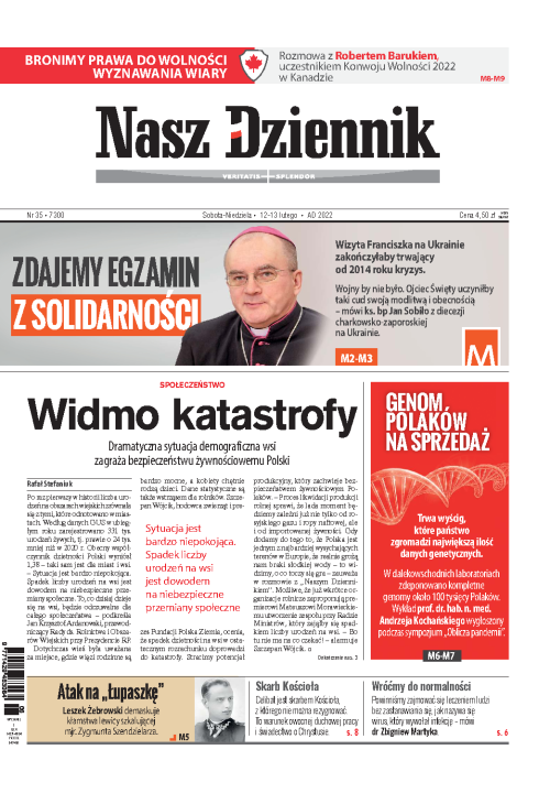 Nasz Dziennik z dnia 12.02.2022 wydanie PDF