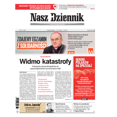 Nasz Dziennik z dnia 12.02.2022 wydanie PDF