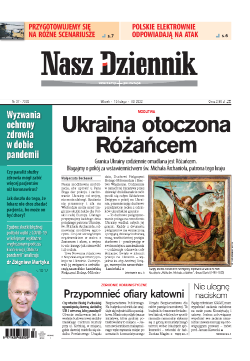 Nasz Dziennik z dnia 15.02.2022 wydanie PDF