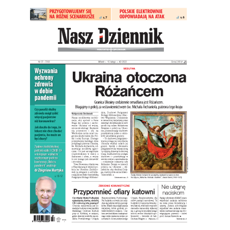 Nasz Dziennik z dnia 15.02.2022 wydanie PDF