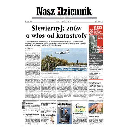 Nasz Dziennik z dnia 01.08.2013 wydanie PDF