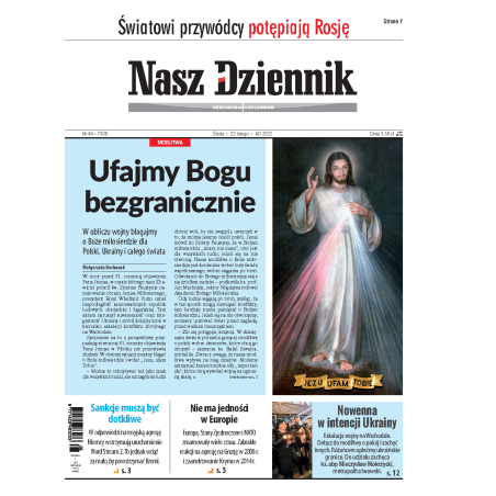 Nasz Dziennik z dnia 23.02.2022 wydanie PDF