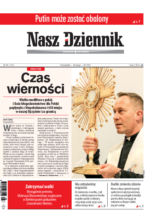 Nasz Dziennik z dnia 28.02.2022 wydanie PDF