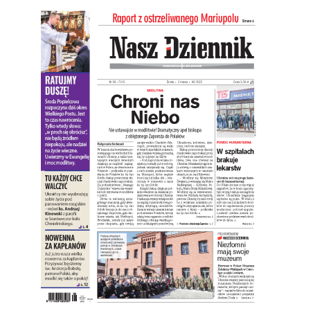 Nasz Dziennik z dnia 02.03.2022 wydanie PDF