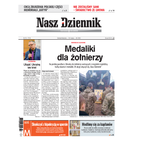 Nasz Dziennik z dnia 05.03.2022 wydanie PDF