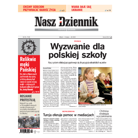 Nasz Dziennik z dnia 08.03.2022 wydanie PDF