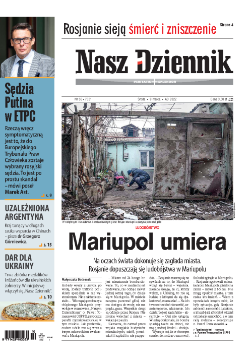 Nasz Dziennik z dnia 09.03.2022 wydanie PDF
