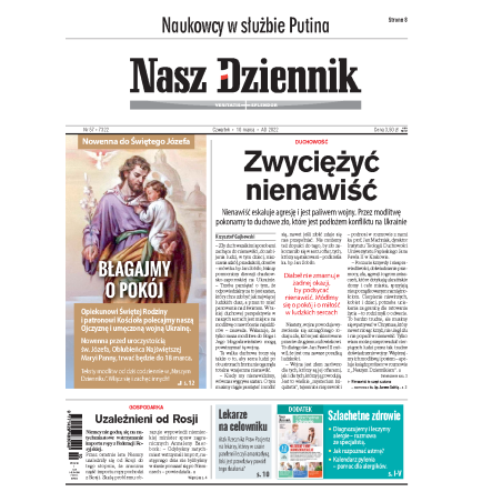 Nasz Dziennik z dnia 10.03.2022 wydanie PDF