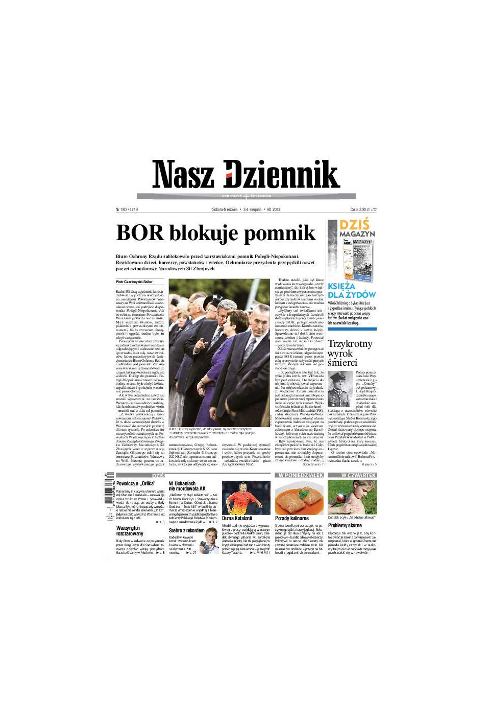 Nasz Dziennik z dnia 03.08.2013 wydanie PDF