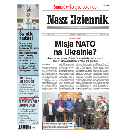 Nasz Dziennik z dnia 17.03.2022 wydanie PDF