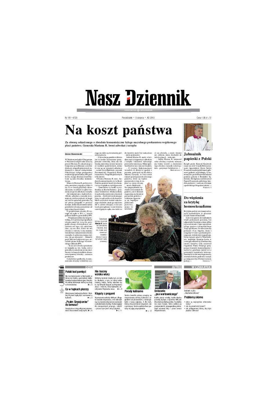 Nasz Dziennik z dnia 05.08.2013 wydanie PDF