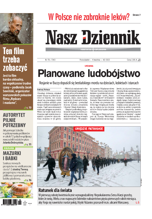 Nasz Dziennik z dnia 04.04.2022 wydanie PDF