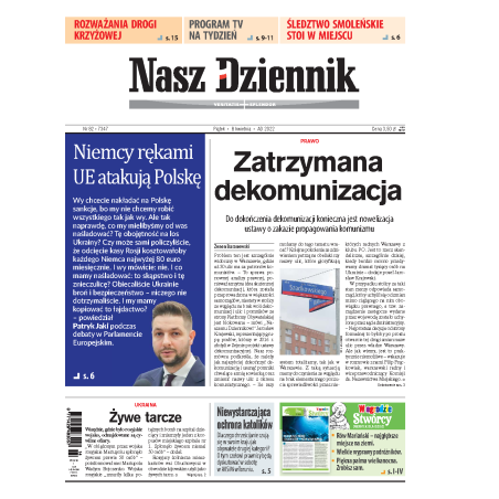 Nasz Dziennik z dnia 08.04.2022 wydanie PDF