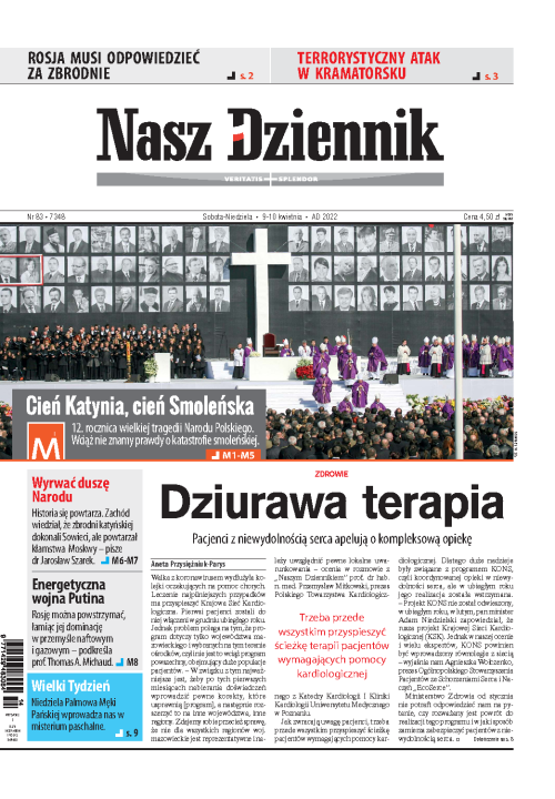 Nasz Dziennik z dnia 09.04.2022 wydanie PDF