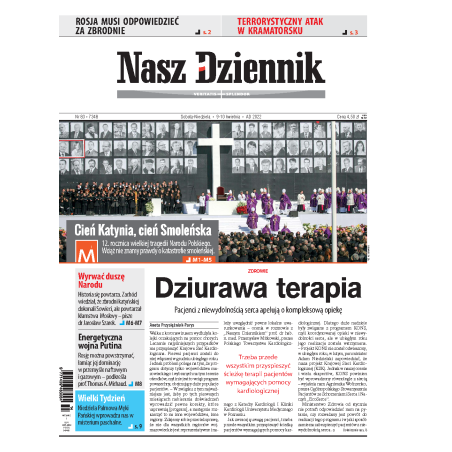Nasz Dziennik z dnia 09.04.2022 wydanie PDF