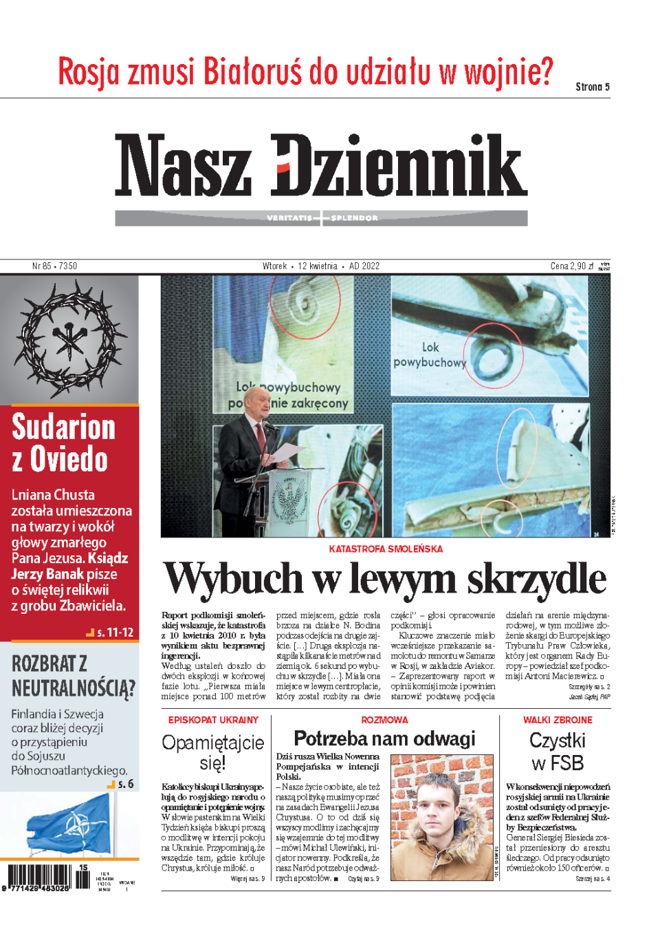 Nasz Dziennik z dnia 12.04.2022 wydanie PDF