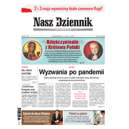 Nasz Dziennik z dnia 02.05.2022 wydanie PDF