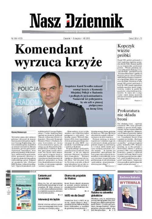 Nasz Dziennik z dnia 08.08.2013 wydanie PDF