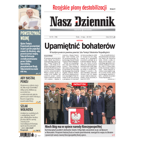 Nasz Dziennik z dnia 04.05.2022 wydanie PDF