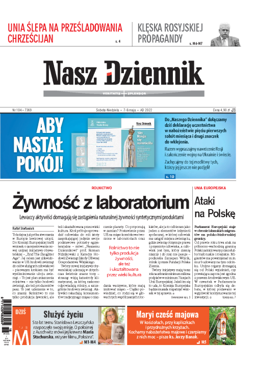 Nasz Dziennik z dnia 07.05.2022 wydanie PDF
