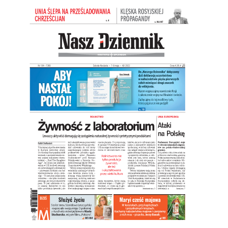 Nasz Dziennik z dnia 07.05.2022 wydanie PDF