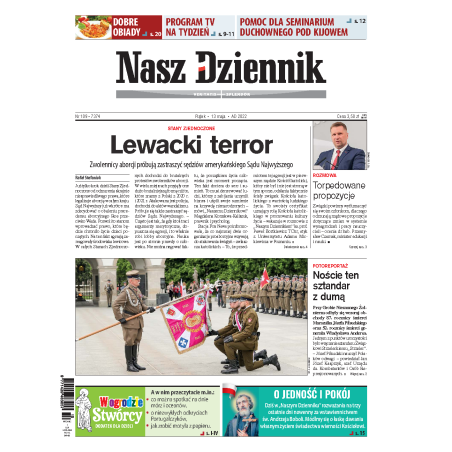 Nasz Dziennik z dnia 13.05.2022 wydanie PDF