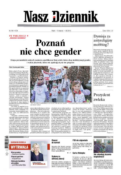 Nasz Dziennik z dnia 09.08.2013 wydanie PDF