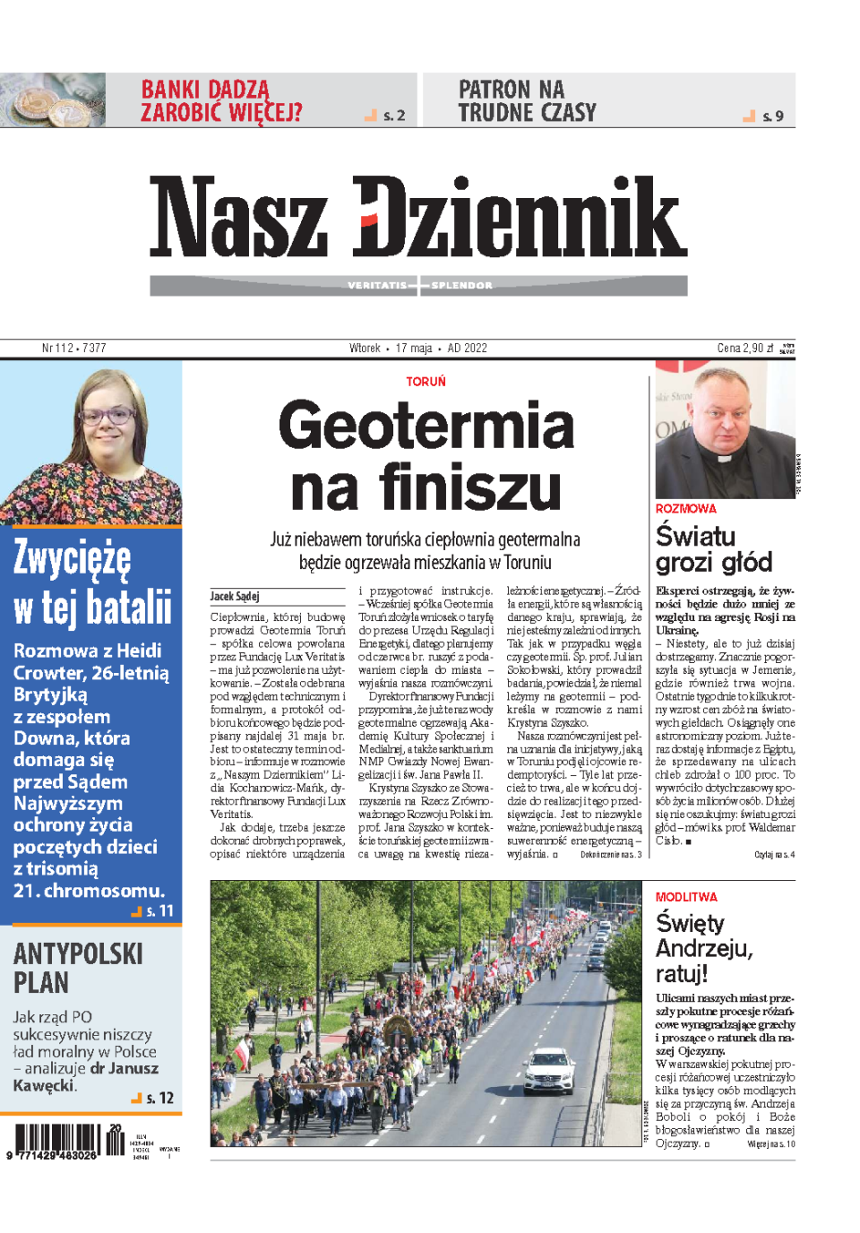 Nasz Dziennik z dnia 17.05.2022 wydanie PDF