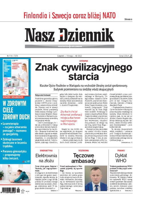 Nasz Dziennik z dnia 19.05.2022 wydanie PDF