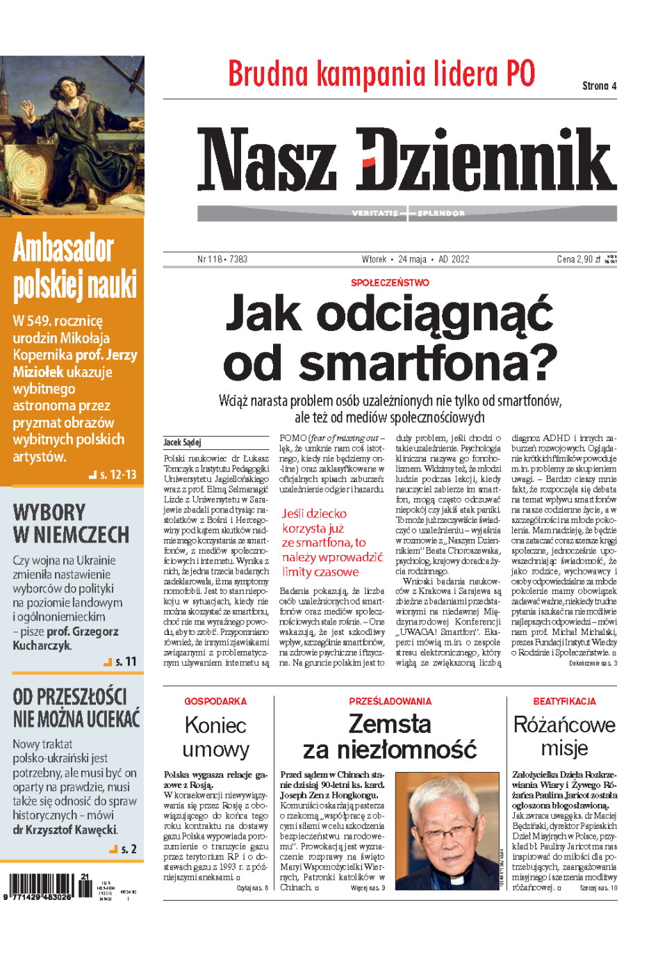 Nasz Dziennik z dnia 24.05.2022 wydanie PDF