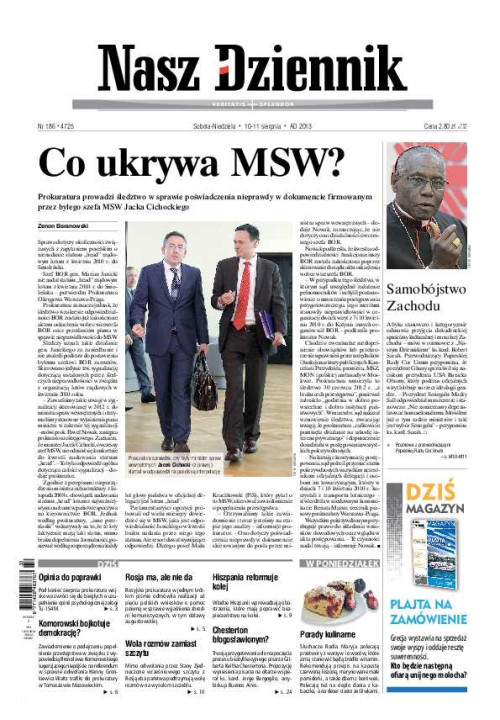 Nasz Dziennik z dnia 10.08.2013 wydanie PDF