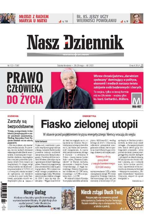 Nasz Dziennik z dnia 28.05.2022 wydanie PDF