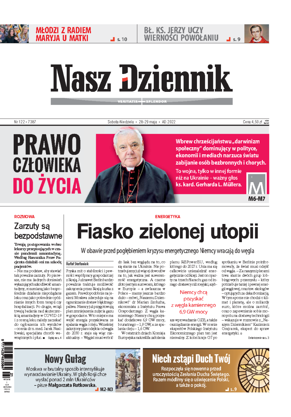 Nasz Dziennik z dnia 28.05.2022 wydanie PDF