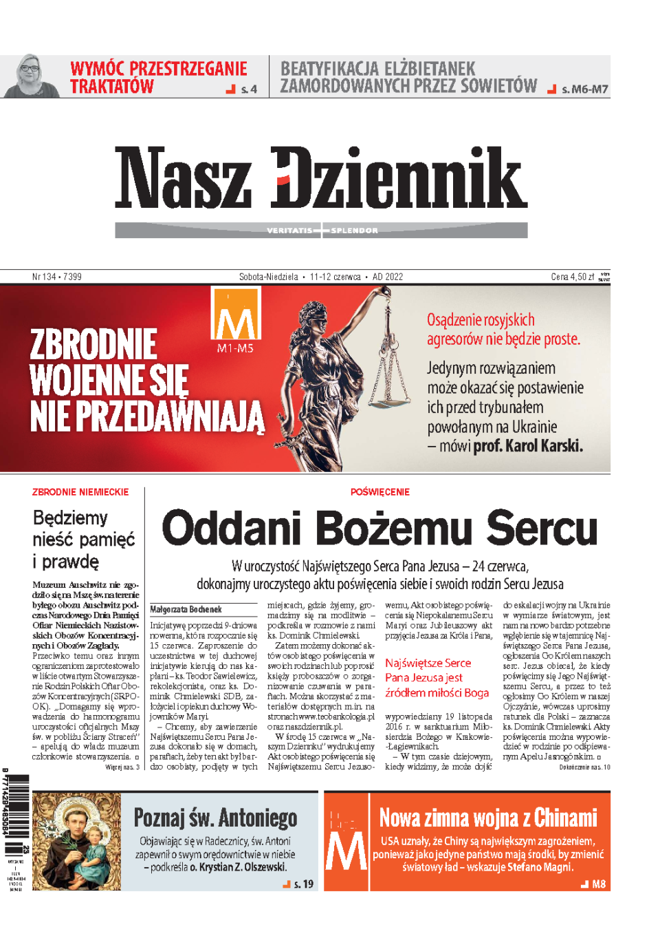 Nasz Dziennik z dnia 11.06.2022 wydanie PDF