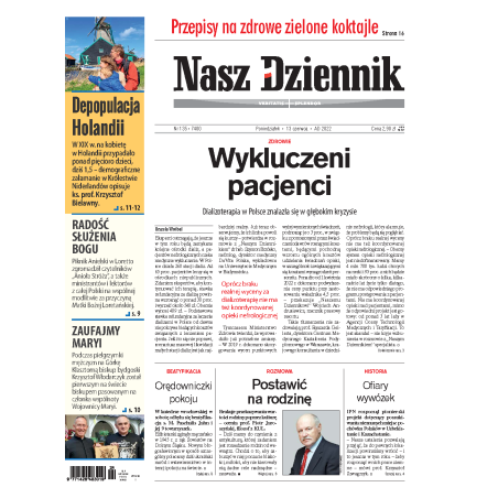 Nasz Dziennik z dnia 13.06.2022 wydanie PDF