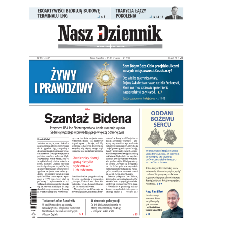 Nasz Dziennik z dnia 15.06.2022 wydanie PDF