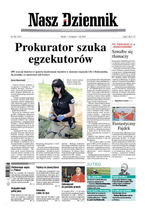 Nasz Dziennik z dnia 13.08.2013 wydanie PDF