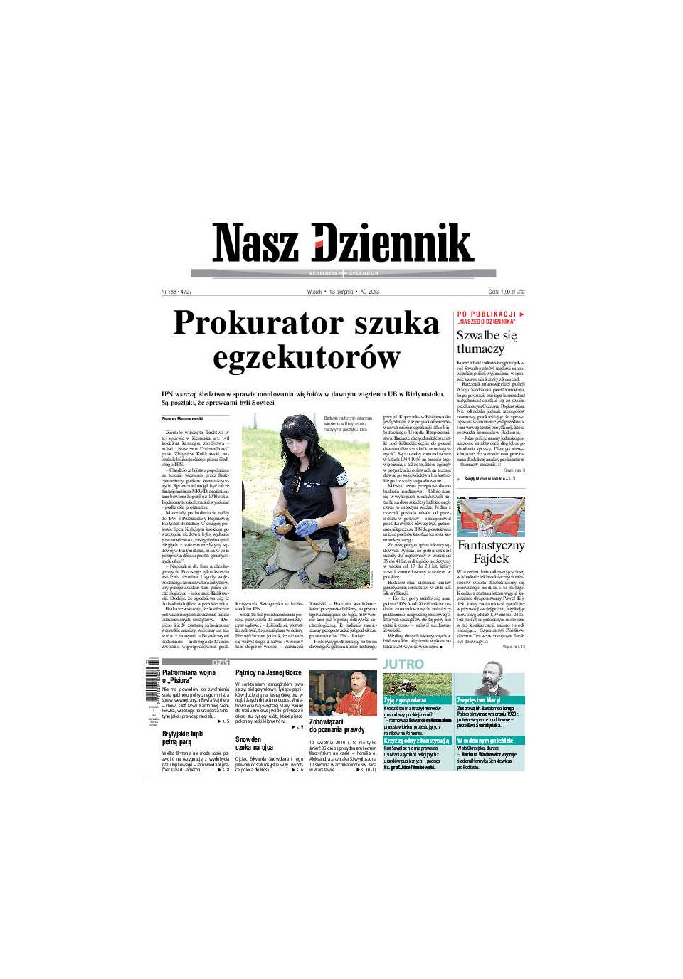 Nasz Dziennik z dnia 13.08.2013 wydanie PDF