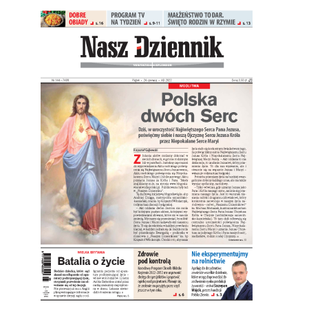 Nasz Dziennik z dnia 24.06.2022 wydanie PDF