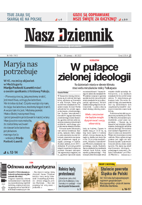 Nasz Dziennik z dnia 29.06.2022 wydanie PDF