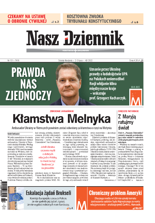 Nasz Dziennik z dnia 02.07.2022 wydanie PDF
