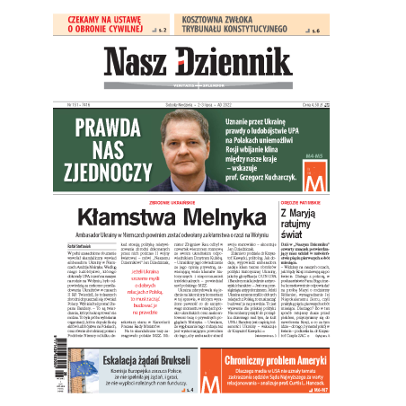 Nasz Dziennik z dnia 02.07.2022 wydanie PDF