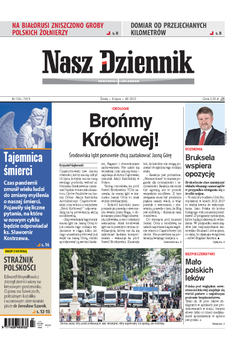 Nasz Dziennik z dnia 06.07.2022 wydanie PDF